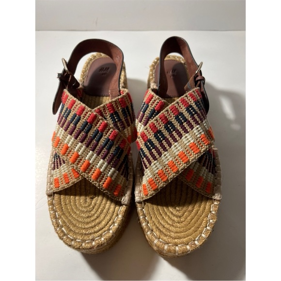 H & M Colorful Woven Sandals - Picture 1 of 6